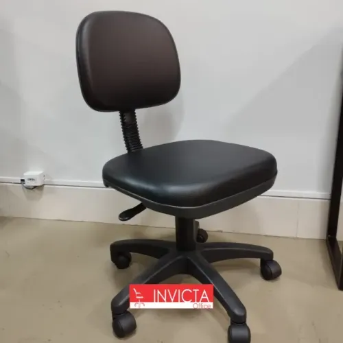 CADEIRA SECRETÁRIA COURVIN/TECIDO PARA ESCRITÓRIO/HOME OFFICE