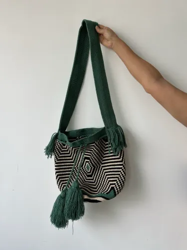 Bolsa de crochê colombiana 