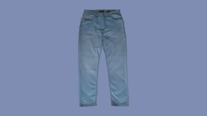 Calça Jeans Reta Azul Riachuelo - Tamanho 42