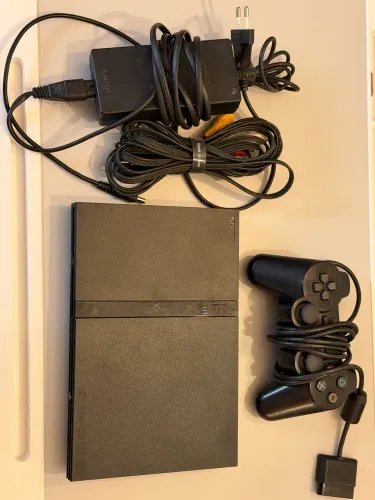 Ps2 slim tudo ORIGINAL completo - Excelente estado