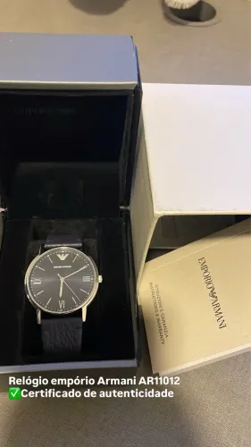 Emporio Armani AR11012 Original - Completo com Caixa e Certificado