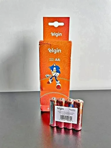 Pilha AA Elgin Nova Unidade