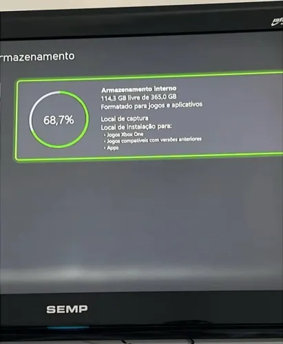 Xbox one semi novo