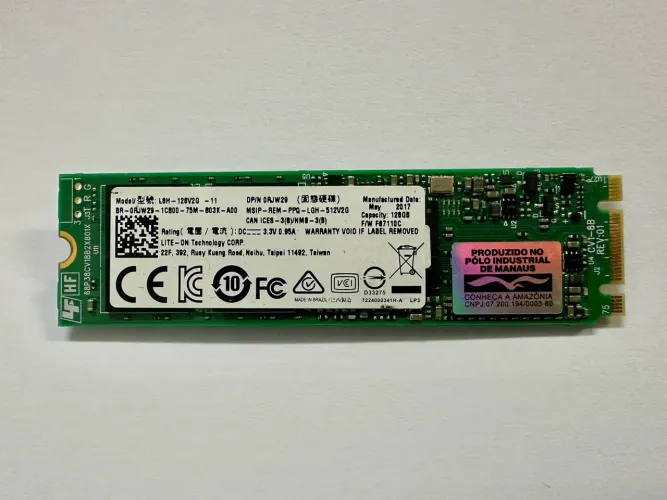 SSD 128GB M.2 SATA III Lite-On Technology