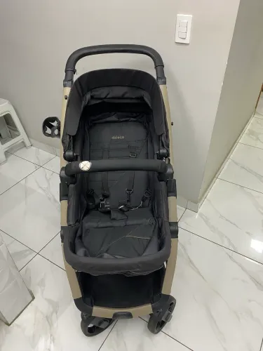 Carrinho de bebê Galzerano + bebê conforto - ótimo estado