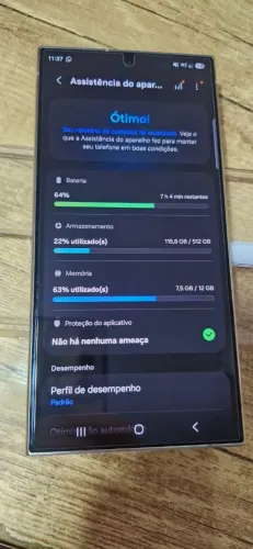 Vendo s24 ultra todo filé sem marcas de uso 