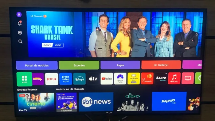 Smart TV LG 65? 4K UHD UT8050 - WebOS 25 - Impecável