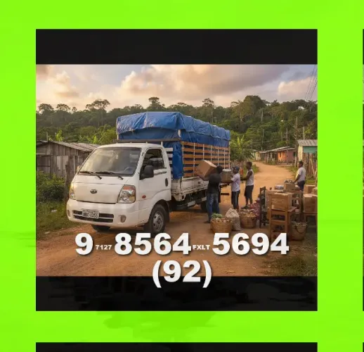 TRANSPORTE DE CARGAS EM CAMINHÃO ABERTO FENIX 92\9+8564.5694