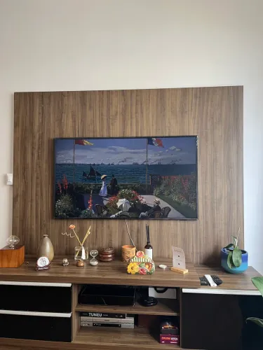 Rack com painel para TV