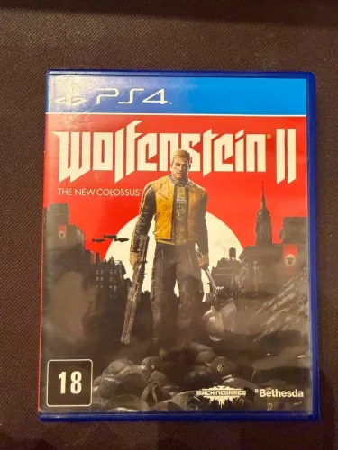 Wolfenstein II The New Colossus PS4 Mídia Física - Original