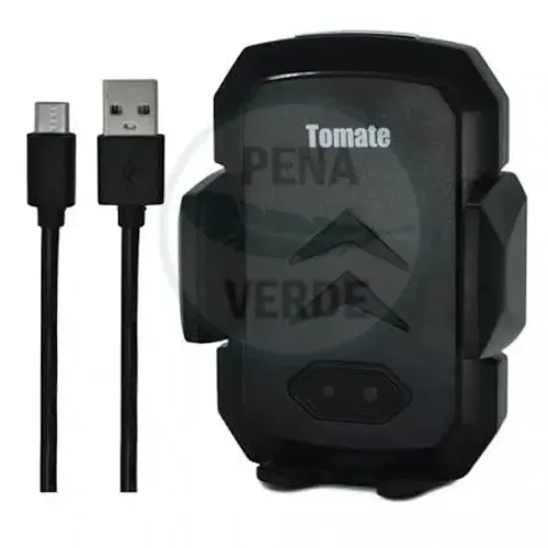 Suporte celular veicular Tomate MTG-066 Wireless ventoinha