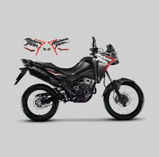 Conjunto faixas Sahara 300 twin (África twin) personalizado  