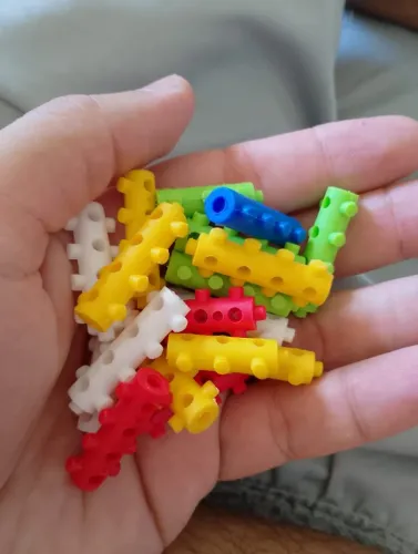 Pinos mágicos blocos de montar Elka original 1000 peças brinquedo