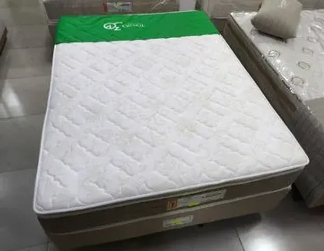 Conjunto Box de Casal 138X188X25cm - (Entregamos)!!