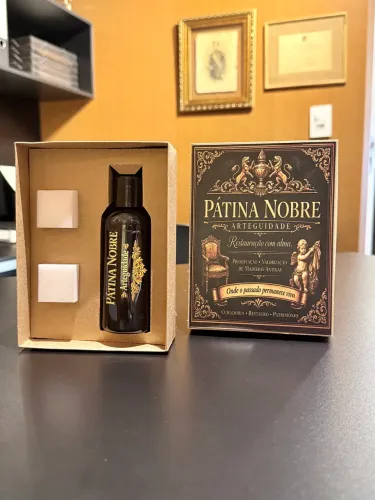 Madeira e Couro Pátina Nobre