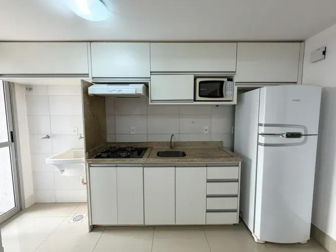 Apartamento com 1 quarto mobiliado no Setor Central - Goiânia - GO