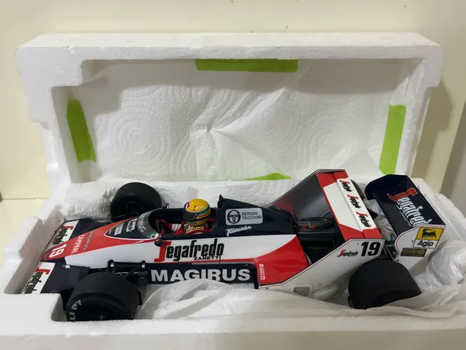 Ayrton Senna F1 Minichamps 1:18 Brabham BMW BT52B Test Paul Ricard 1983