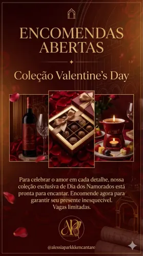 Garrafa de Vinho Memória - Exclusivo Alessia Parkk Encantare