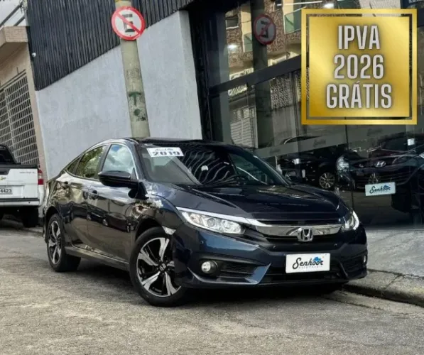 Honda Civic Sedan EXL 2.0 Flex 16V Aut.4p 2019