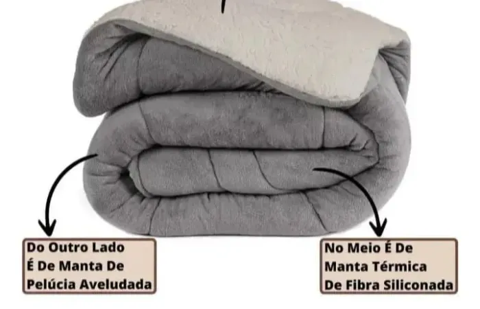 Coberta de frio quentinha na promoção 199 retirar 