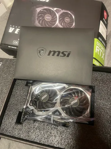 Placa de Vídeo MSI RTX 2060 VENTUS GDDR6 6GB