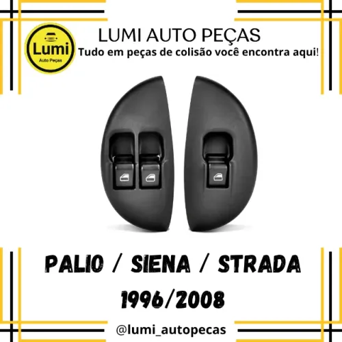 Botao Vidro eletrico Palio Siena Strada - NOVO!!