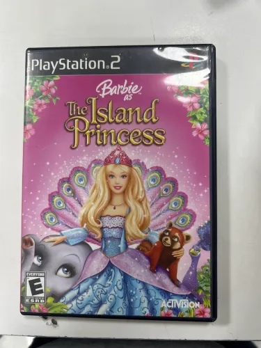 Jogos ps2 the island princess Barbie
