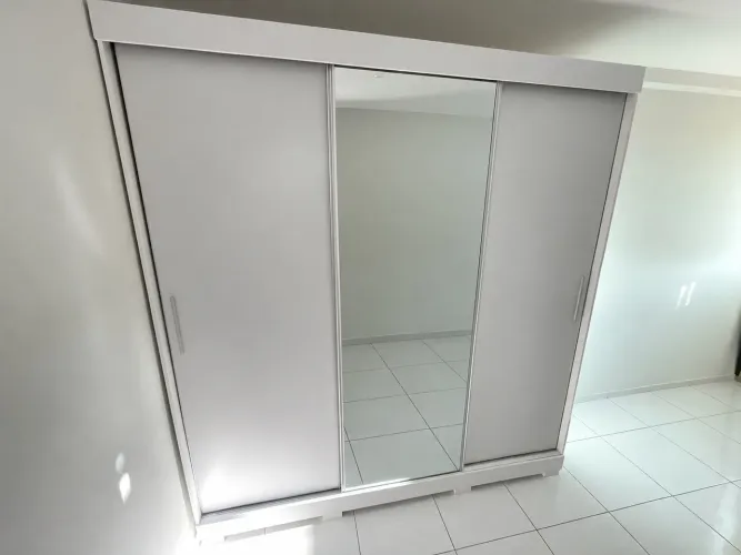 Guarda roupa casal bartira branco (PRA VENDER LOGO)