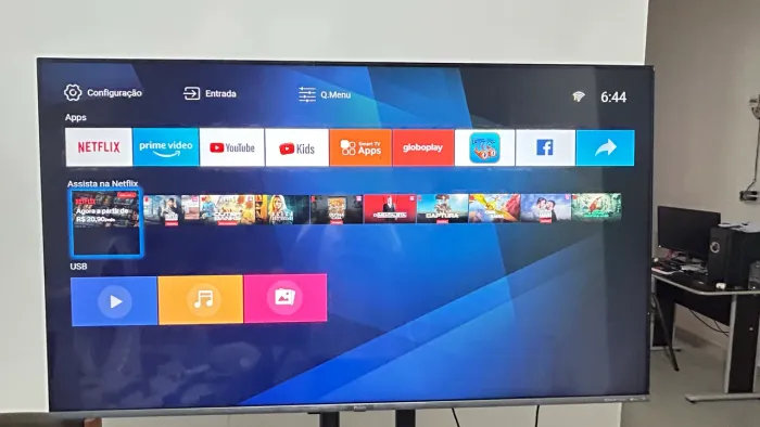 Smart TV Philco 55 4K UHD- Bom estado