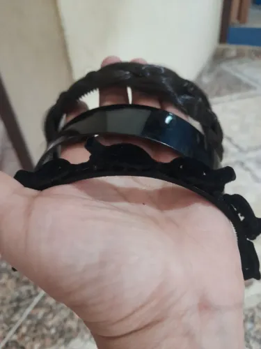 Conjunto de 3 tiaras estilosas