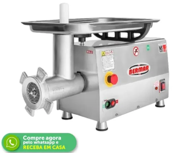 Moedor de Carne Boca 22 Bermar 220V Novo