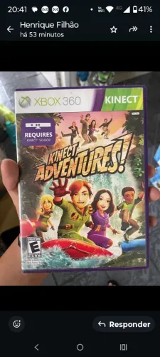 Jogo Kinect Adventures Xbox 360 original 
