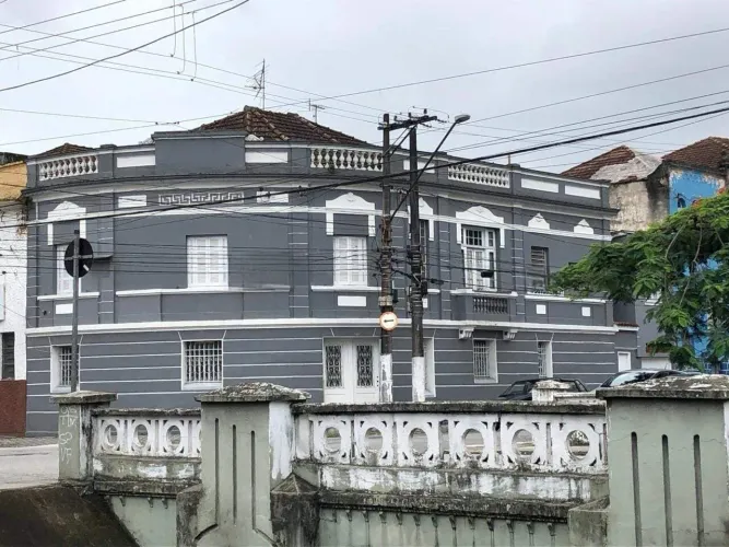 Lote à venda, no bairro Vila Mathias em Santos.