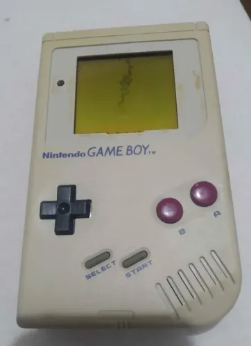 **Baixei** Carcaça de Game Boy Classico + placa Lcd