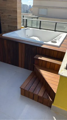 Deck Madeira maciça