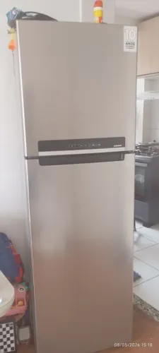 Geladeira Midea Duplex 425L Inox - oportunidade para técnico, precisa compressor e gás