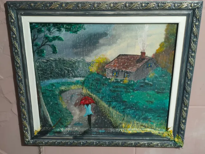 Quadro Artesanal Premium Feito à Mão | Peça Única Exclusiva