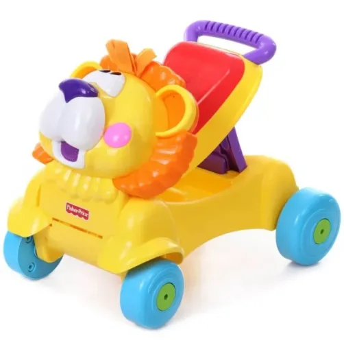 Andador Leão da Fisher Price, semi-novo