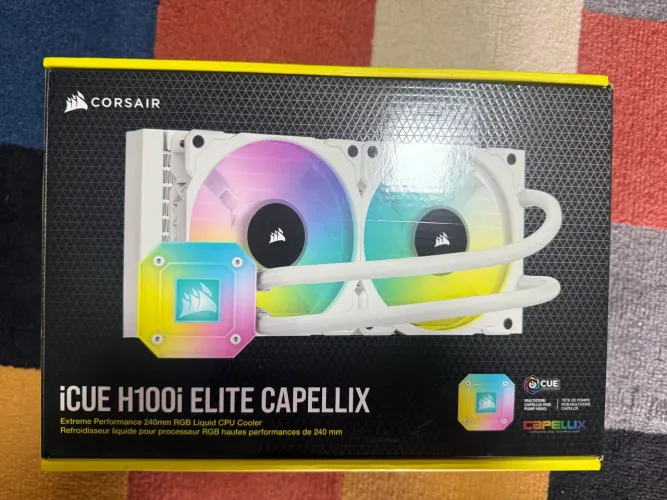 Water cooler Corsair h100i capellix