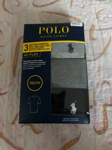3 camisetas Polo Ralph Lauren importado