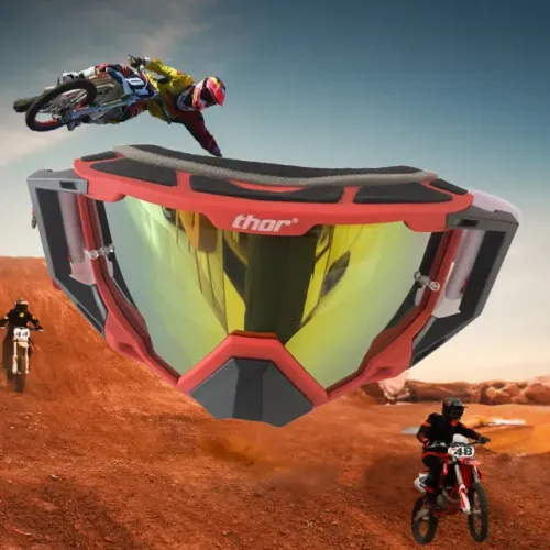 Óculos Motocross Trilha Lente Espelhada Importado