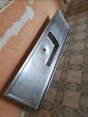 Pia em Inox 180x54cm