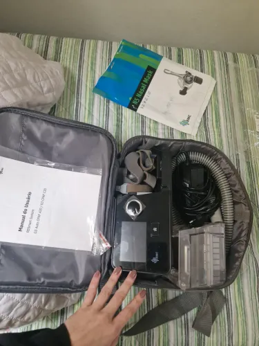 CPAP Automático BMC G3 Com Umidificador - Usado Só 2 Vezes