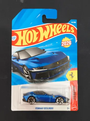 FERRARI 12 CILINDRI HOTWHEELS