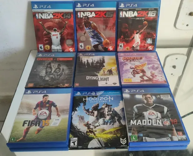 Jogos De PS4 (valor unitário)
