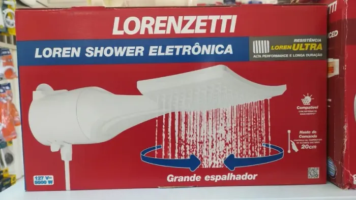 Ducha Loren Shower Eletrônica. Somos Loja, LEIA A DESCRIÇÃO!!!