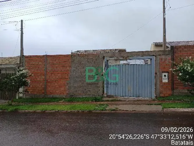 Casa com 2 dormitórios à venda, 45 m² por R$ 85.477,60 - GARIMPO - Batatais/SP