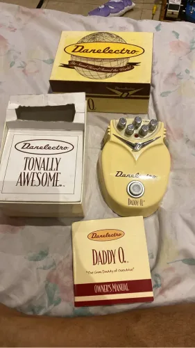 PEDAL DANELECTRO DADDY O - Overdrive Clássico Vintage 1996