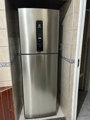 Geladeira Electrolux Frost Free Duplex Autosense Inox If45s
