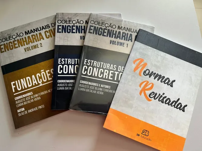 Livros Coleção Manuais da Engenharia e Normas Revisadas